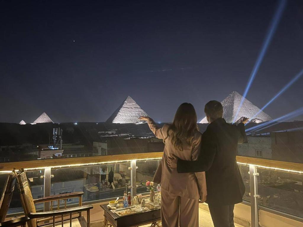 Nun Pyramids Hotel Kafret el-Gabal Eksteriør billede
